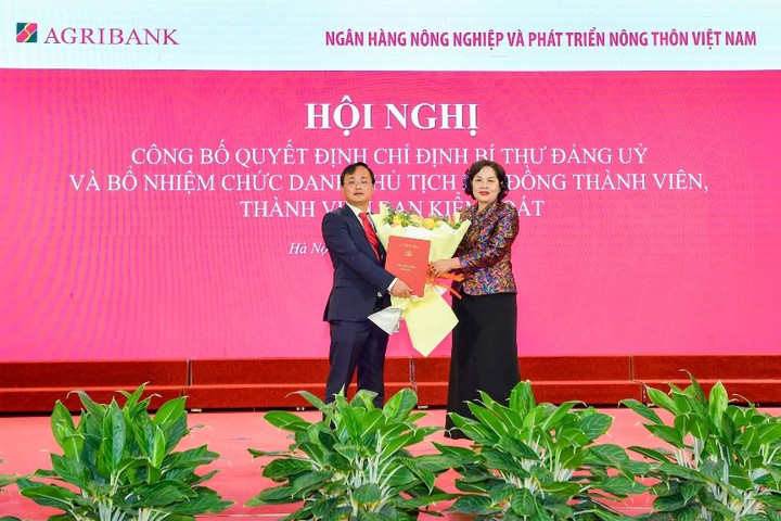 Ông Tô Huy Vũ được bổ nhiệm chức danh Chủ tịch HĐTV Agribank