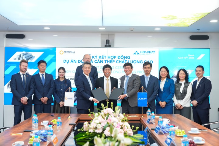 Hòa Phát bắt tay với tập đoàn Anh đầu tư dây chuyền đúc, cán thép chất lượng cao, tự tin tham gia làm đường sắt cao tốc