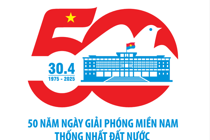 Ý nghĩa Logo kỷ niệm 50 năm Ngày Giải phóng miền Nam thống nhất đất nước