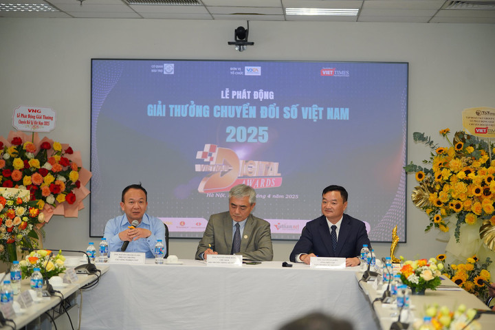 Phát động Giải thưởng Chuyển đổi số Việt Nam năm 2025 - Vietnam Digital Awards - Vì một Việt Nam số