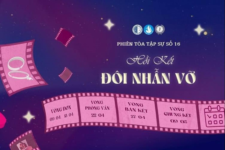 Phiên tòa tập sự số 16: Xây dựng bản lĩnh và lý tưởng công lý vững vàng cho các luật gia tương lai