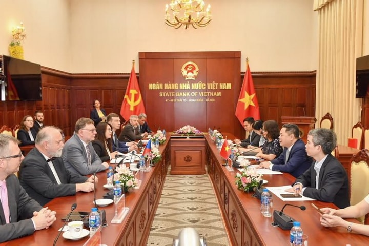 Phó Thống đốc Nguyễn Ngọc Cảnh tiếp Đoàn đại biểu Chính phủ Cộng hòa Czech