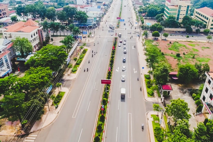 TP. Đồng Xoài tăng tốc hạ tầng, Golden Mile thành điểm sáng
