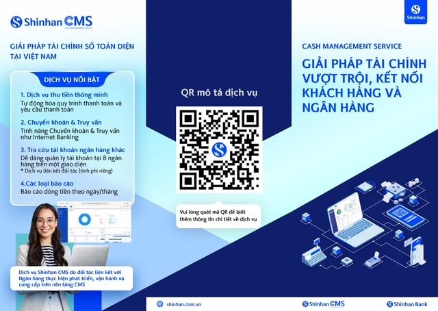Ngân hàng Shinhan ra mắt giải pháp Shinhan CMS - giải pháp quản lý tài chinh thông minh cho doanh nghiệp