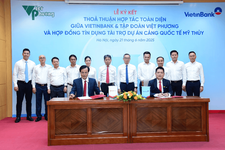 VietinBank và Tập đoàn Đầu tư Việt Phương hợp tác toàn diện