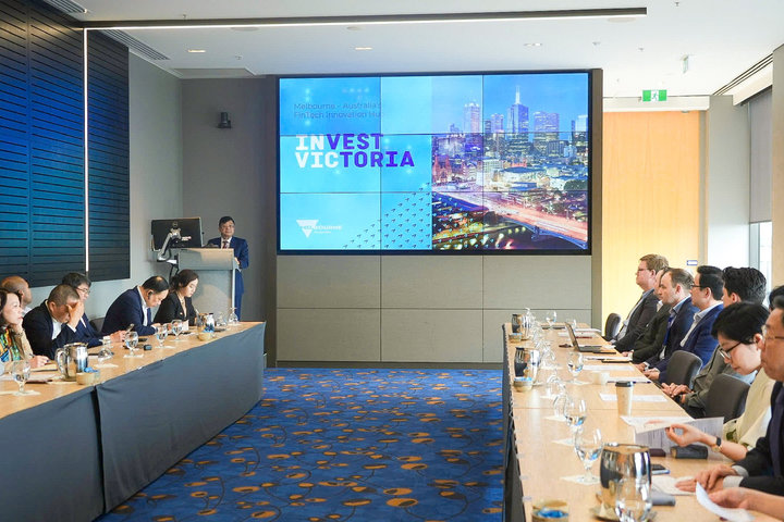 Đoàn công tác Hiệp hội Ngân hàng Việt Nam làm việc tại bang Victoria (Úc), thúc đẩy hợp tác về Fintech và đổi mới sáng tạo