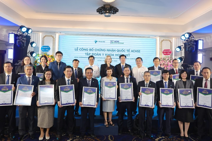 Tập đoàn y khoa Hoàn Mỹ đạt chứng nhận quốc tế ACHSI trên toàn hệ thống