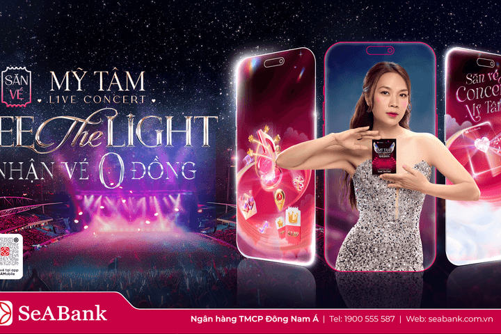 SeABank mang cơ hội săn vé miễn phí cho khách hàng trải nghiệm Mỹ Tâm Live Concert 2025