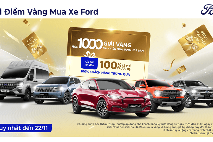 ‏Ford Việt Nam triển khai Chương trình “Thời điểm vàng mua xe Ford”‏