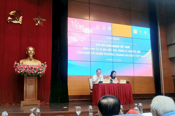Sắp diễn ra Diễn đàn Thường niên “Văn hoá với Doanh nghiệp” năm 2025 và công bố Bộ Giá trị văn hóa kinh doanh Việt Nam