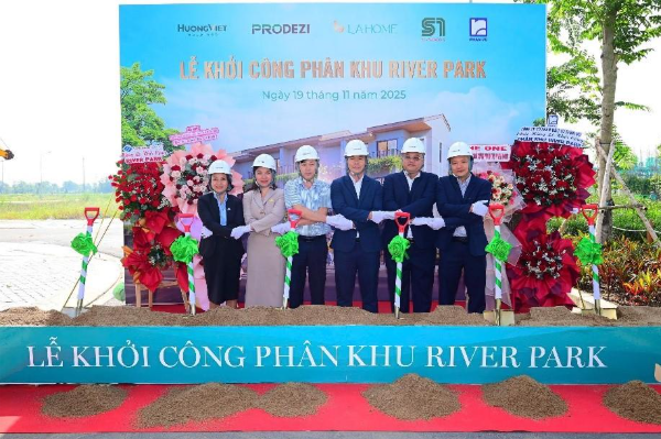 LA Home khởi công phân khu River Park giữa tâm điểm hạ tầng tăng tốc về đích