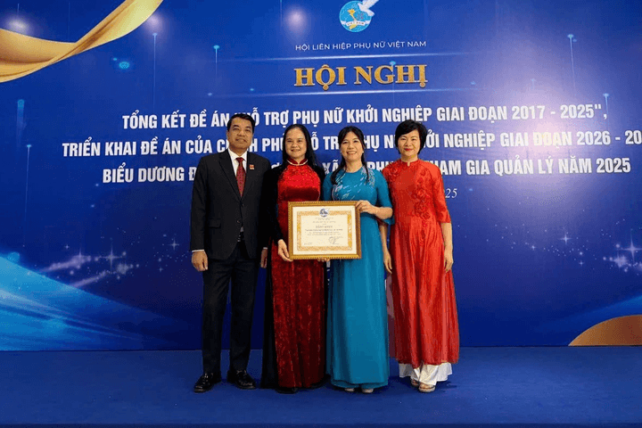 SHB nhận Bằng khen vì những thành tích xuất sắc trong triển khai thực hiện Đề án “Hỗ trợ phụ nữ khởi nghiệp giai đoạn 2017-2025”