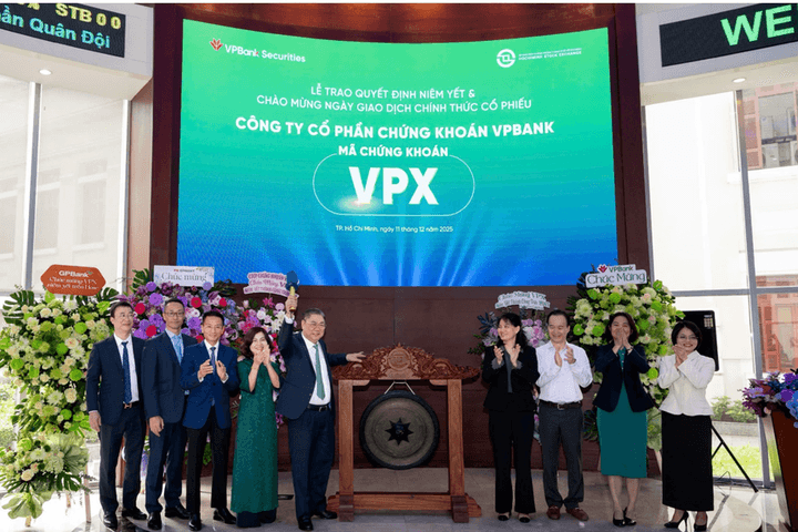 Cổ phiếu VPX niêm yết và chính thức giao dịch trên HoSE