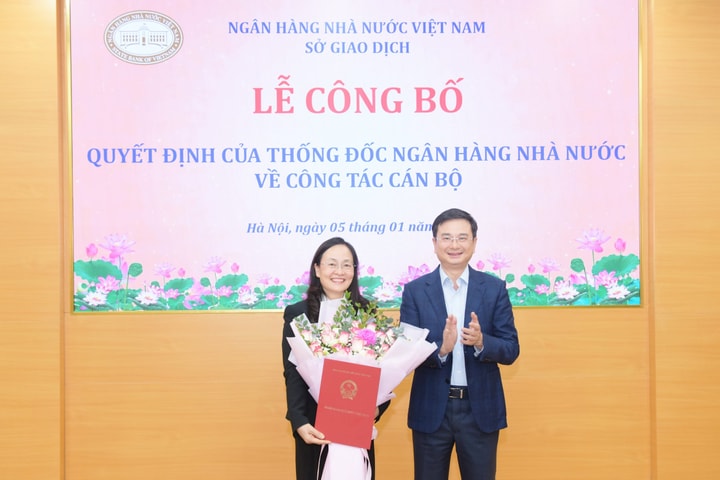 Bổ nhiệm Phó Giám đốc Sở Giao dịch, Ngân hàng Nhà nước