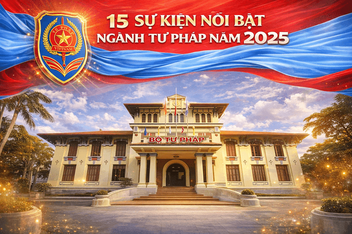 15 sự kiện nổi bật của ngành Tư pháp trong năm 2025