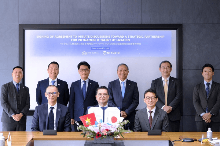 ‏CMC hướng tới hợp tác chiến lược với NTT DATA, mở rộng cung cấp nguồn lực công nghệ thông tin chất lượng cao cho thị trường Nhật Bản‏