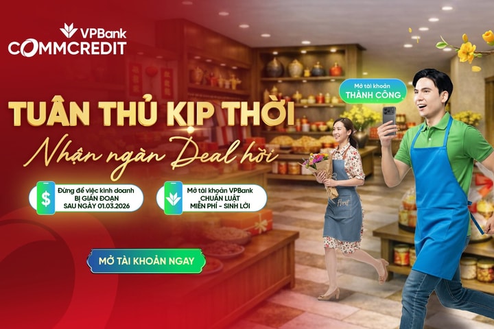 Tuân thủ để kinh doanh phát triển, trước hết bằng việc mở tài khoản hộ kinh doanh