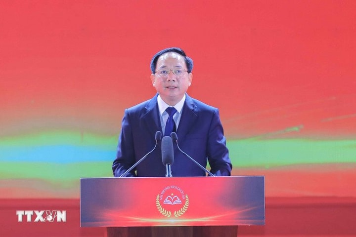 Phát biểu của Trưởng Ban Tuyên giáo và Dân vận Trung ương Trịnh Văn Quyết tại Lễ trao Giải thưởng Sách Quốc gia lần thứ VIII