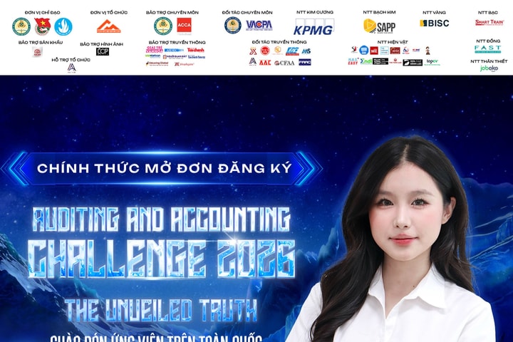 Mở đơn đăng ký cuộc thi Auditing and Accounting Challenge 2026