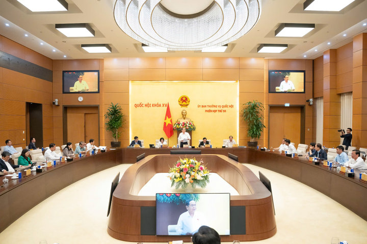 Ủy ban Thường vụ Quốc hội khóa XV họp Phiên thứ 56