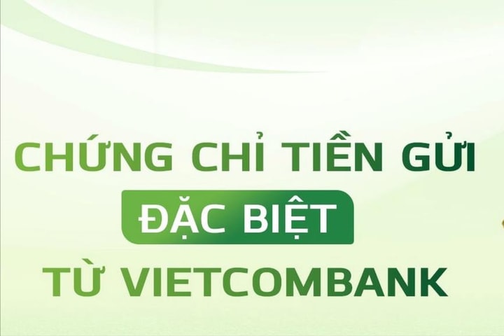 Vietcombank tiếp tục phát hành Chứng chỉ tiền gửi trực tuyến, lãi suất 7,9%/năm