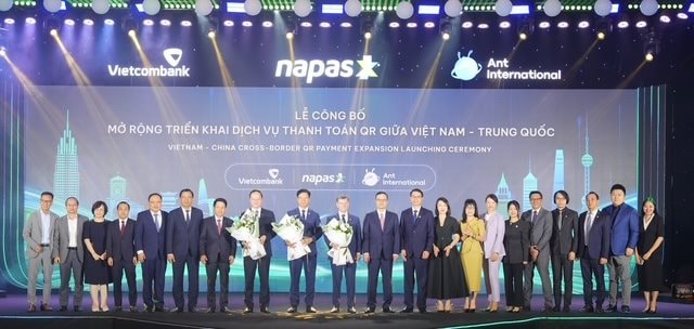 Mở rộng triển khai dịch vụ thanh toán qua mã QR giữa Việt Nam - Trung Quốc