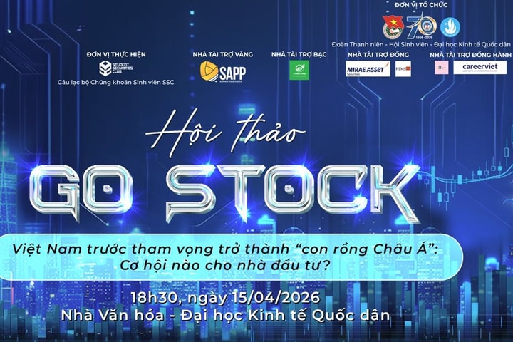 Hội thảo Go Stock 2026: Mổ xẻ cơ hội đầu tư trong hành trình “hóa rồng” của kinh tế Việt Nam