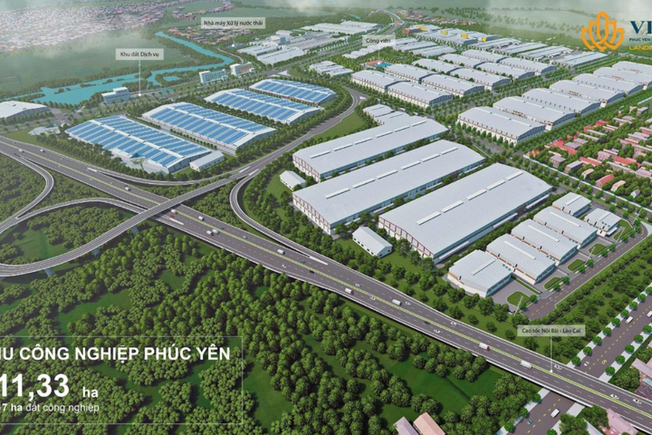 Khởi công dự án KCN Phúc Yên gần 2.000 tỷ đồng