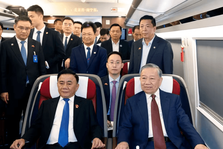 Tổng Bí thư, Chủ tịch nước Tô Lâm tới thăm Nam Ninh (Trung Quốc)
