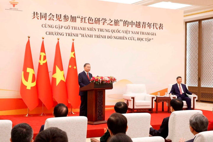 Phát biểu của Tổng Bí thư, Chủ tịch nước Tô Lâm tại gặp gỡ hữu nghị thế hệ trẻ Việt-Trung