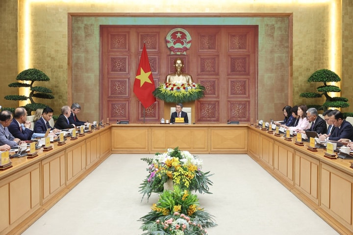 Thủ tướng Lê Minh Hưng làm việc với 52 doanh nghiệp hàng đầu của Hoa Kỳ