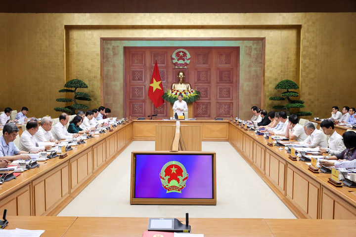 Thủ tướng Lê Minh Hưng làm việc với 3 bộ, cơ quan về thực hiện nhiệm vụ năm 2026
