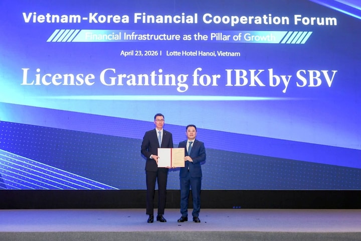 Ngân hàng Công nghiệp Hàn Quốc (IBK) được cấp Giấy phép thành lập ngân hàng 100% vốn nước ngoài tại Việt Nam