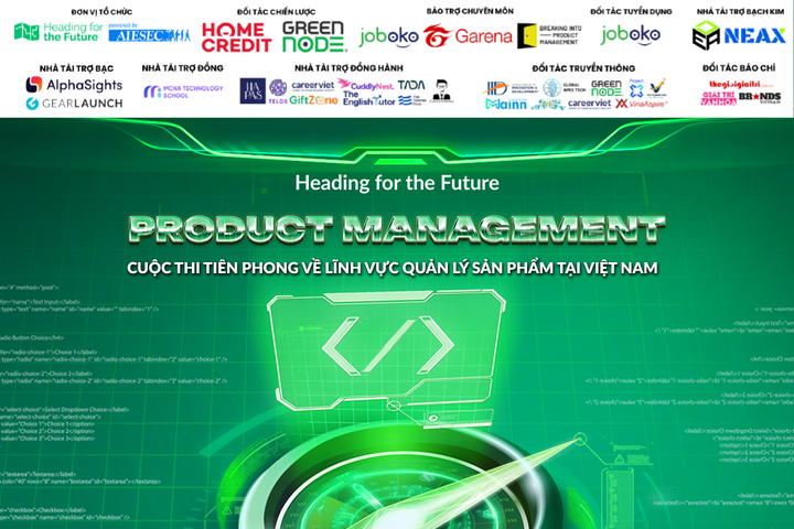 Phát động cuộc thi Heading for the Future: Product Management mùa 3 với chủ đề "Mapping Your Pro-Vision"
