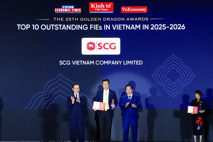 SCG được vinh danh tại Giải thưởng Rồng Vàng 5 năm liên tiếp