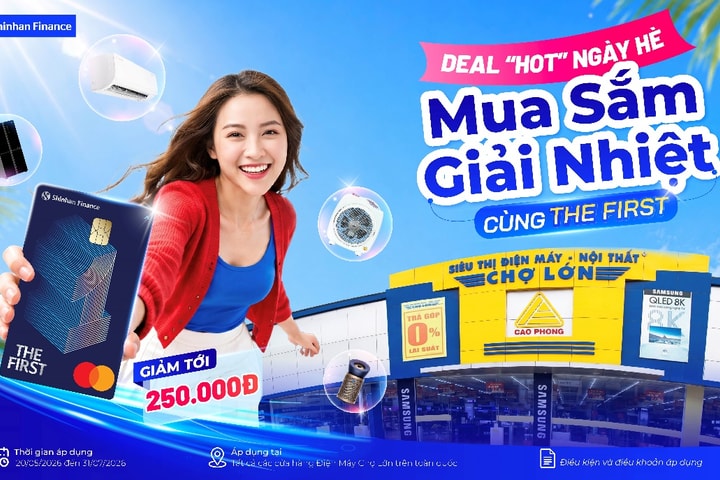 Deal “HOT” ngày hè – Mua sắm giải nhiệt cùng THE FIRST