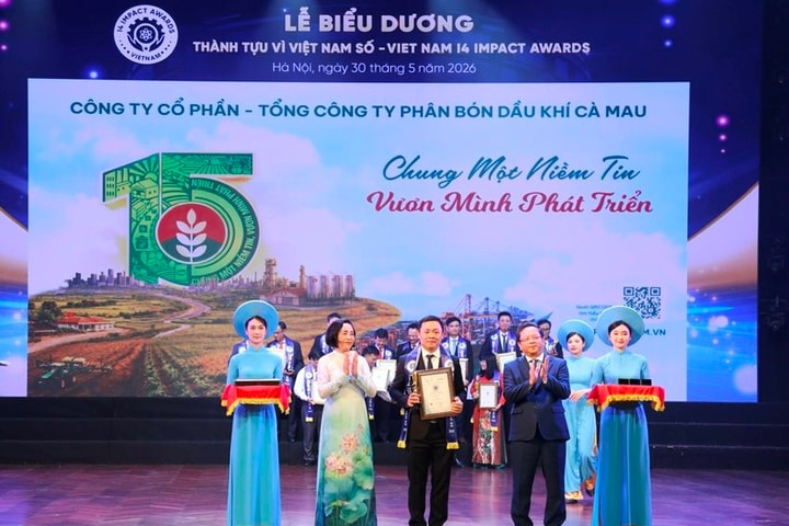 PVCFC được vinh danh toàn diện tại Vietnam I4 Impact Awards 2026