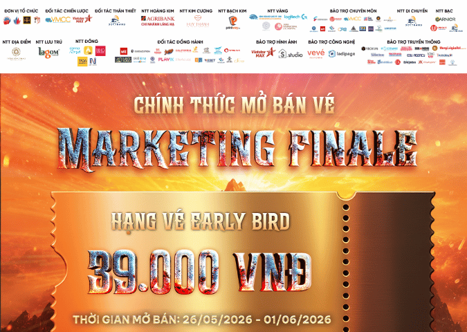 Chính thức mở bán vé Đêm Chung kết Marketing Hive 2026