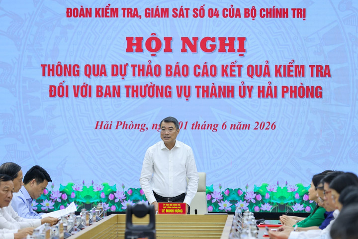 Thủ tướng Lê Minh Hưng: Hải Phòng cần phải là một trong những tỉnh, thành phố đi đầu và đóng góp cho cả nước trong đổi mới mô hình tăng trưởng