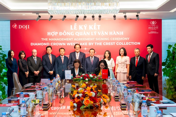 Tập đoàn DOJI tiên phong đưa thương hiệu The Crest Collection đến Việt Nam