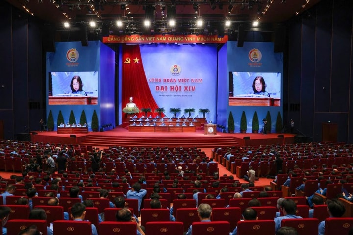 Hôm nay, diễn ra phiên thứ nhất Đại hội XIV Công đoàn Việt Nam nhiệm kỳ 2026 - 2031