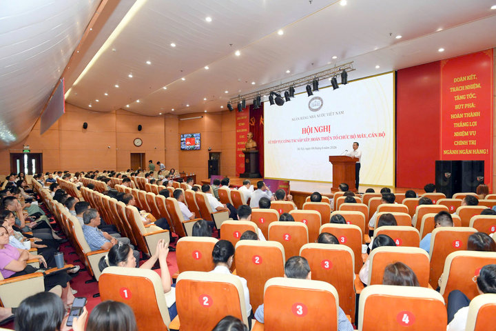 Tiếp tục kiện toàn cơ cấu tổ chức bộ máy Ngân hàng Nhà nước Việt Nam
