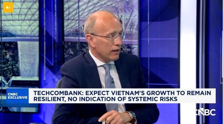 CEO Techcombank Jens Lottner: Việt Nam vẫn duy trì nền tảng tăng trưởng trước những biến động toàn cầu