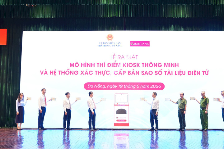 Agribank đồng hành thành phố Đà Nẵng triển khai mô hình Kiosk thông minh, thúc đẩy chuyển đổi số hành chính công