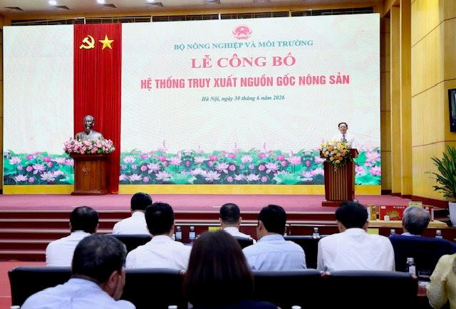 Công bố Hệ thống truy xuất nguồn gốc nông sản