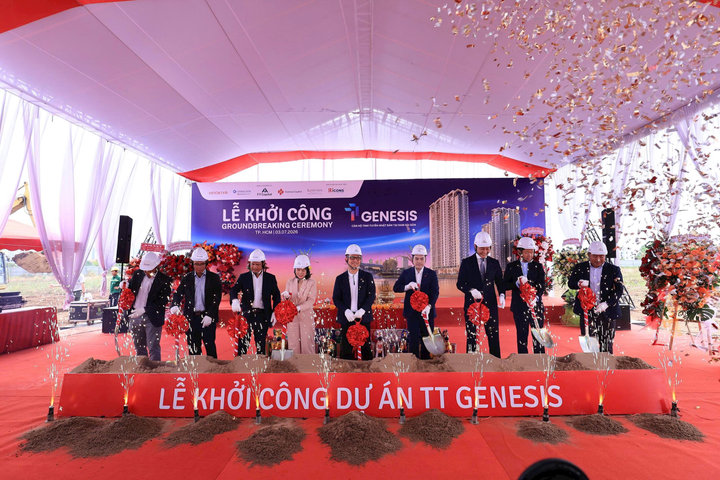 TT GENESIS – căn hộ tinh tuyển Nhật Bản chính thức khởi công, cung cấp hàng ngàn sản phẩm cao cấp ra thị trường quý IV/2026
