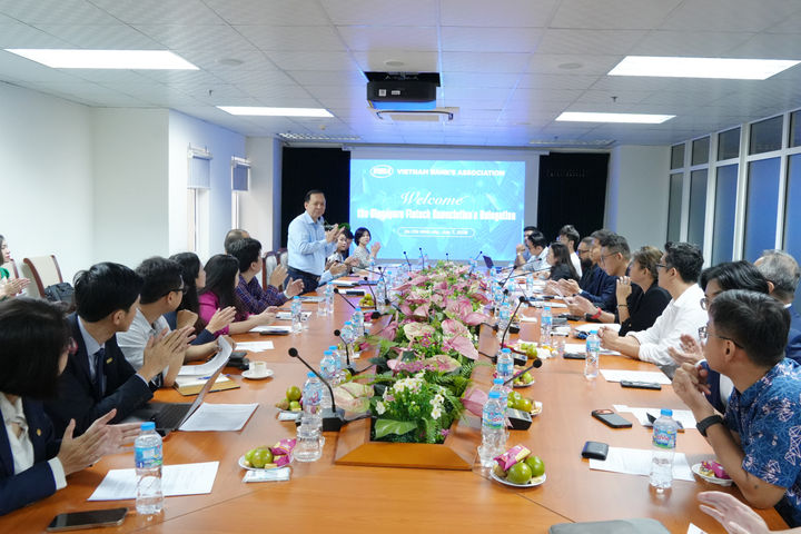 Hiệp hội Ngân hàng Việt Nam làm việc với Hiệp hội Fintech Singapore