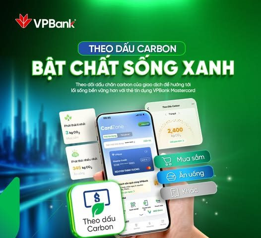 Ra mắt tính năng “Theo dấu Carbon”, giúp người tiêu dùng hiểu rõ tác động của chi tiêu hàng ngày đến môi trường