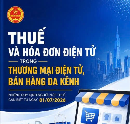 Bộ tài liệu về thuế và hóa đơn điện tử trong thương mại điện tử và bán hàng đa kênh