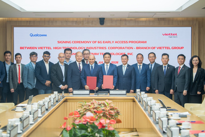 Viettel High Tech bắt tay với Qualcomm phát triển công nghệ 6G